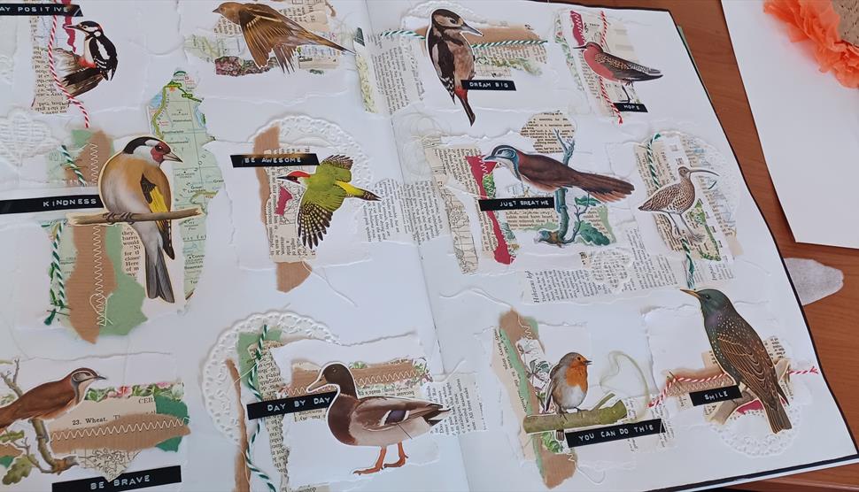 Collage Scrapbooking: Wellbeing Course