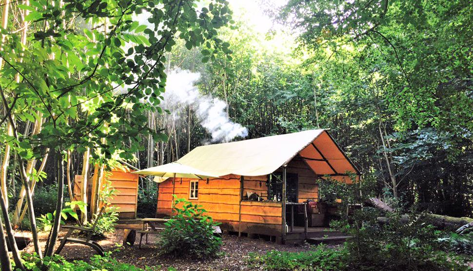 Coppicers Cabin at Adhurst - Off grid glamping