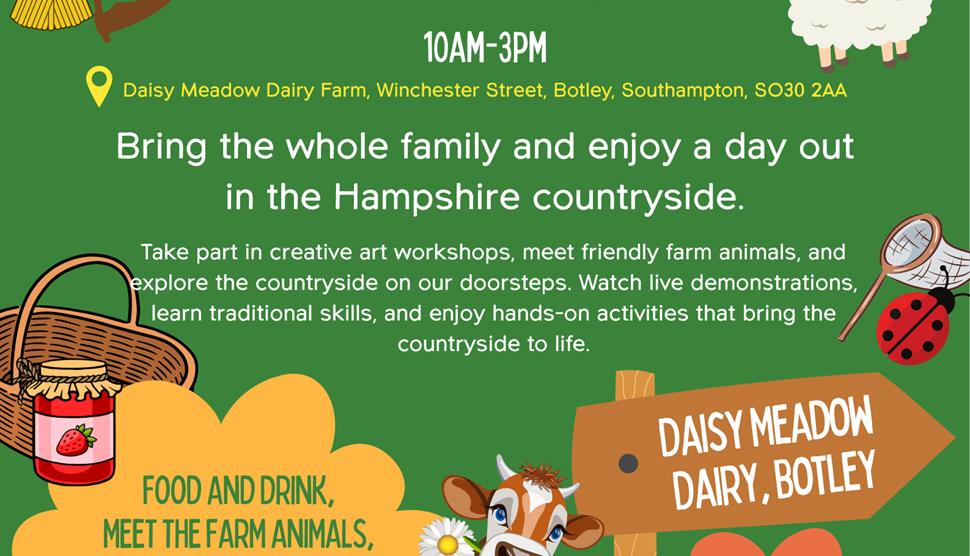 Poster for CPRE Hampshire Countryside Day
