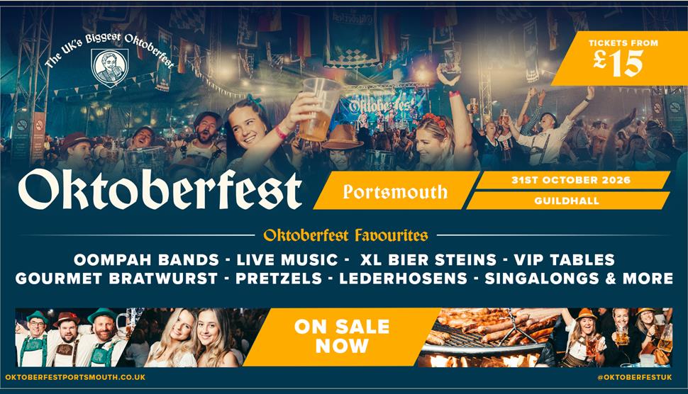 Oktoberfest Portsmouth 2026 at Portsmouth Guildhall