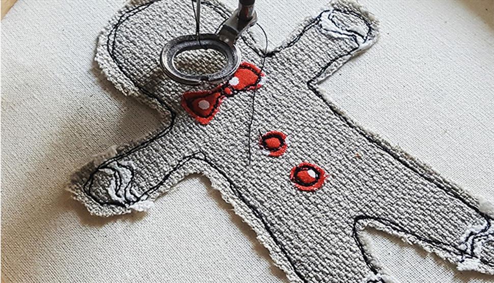 Festive Freehand Machine Embroidery Workshop