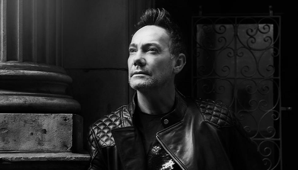 Black and white photograph of Craig Revel Horwood for his new show, Fab-U-Lous