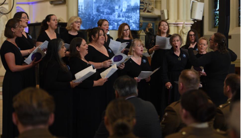 MIDDLE WALLOP & ANDOVER MILITARY WIVES CHOIR at The Lights