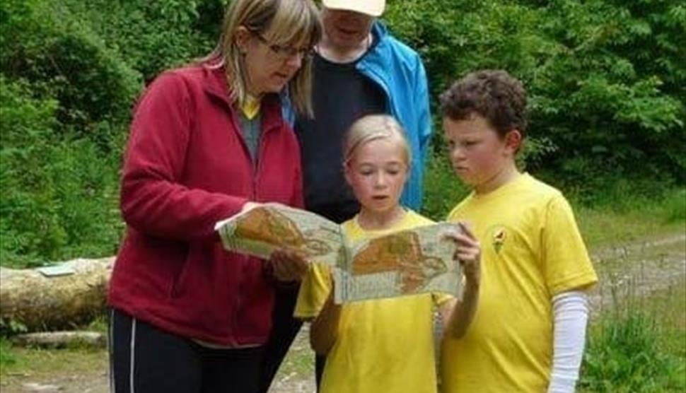 Orienteering for all at West Wood, Netley