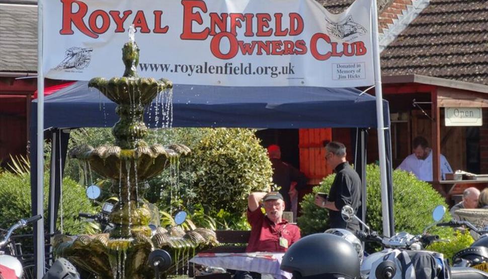 Royal Enfield Ride In and BMW Club Day at Sammy Miller Motorcycle Museum