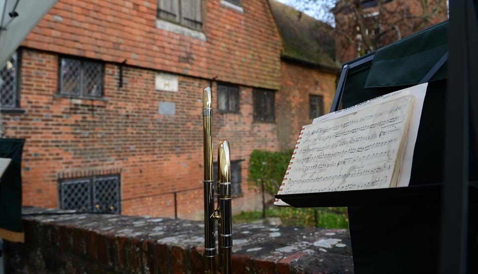 Alder Valley Brass Band at Winchester City Mill