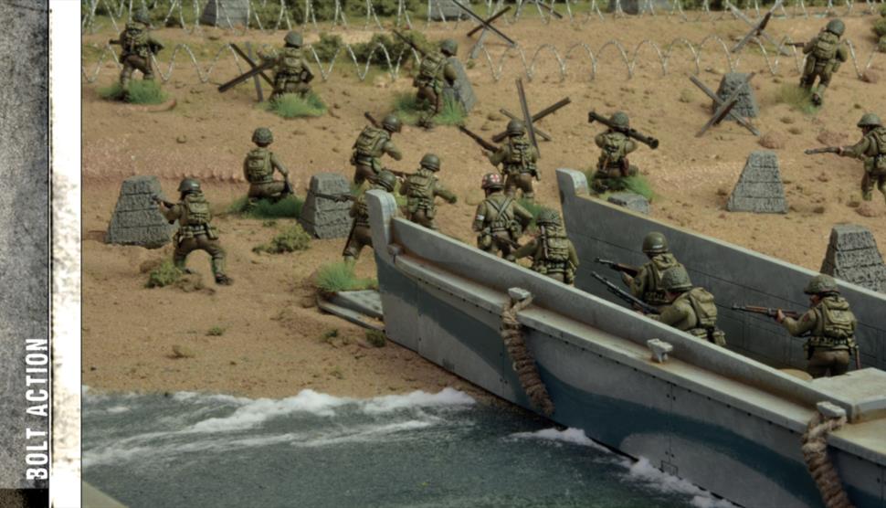D-Day Juno Beach Display Game at Aldershot Military Museum