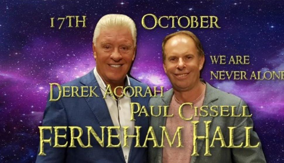 Derek Acorah & Paul Cissell at Ferneham Hall