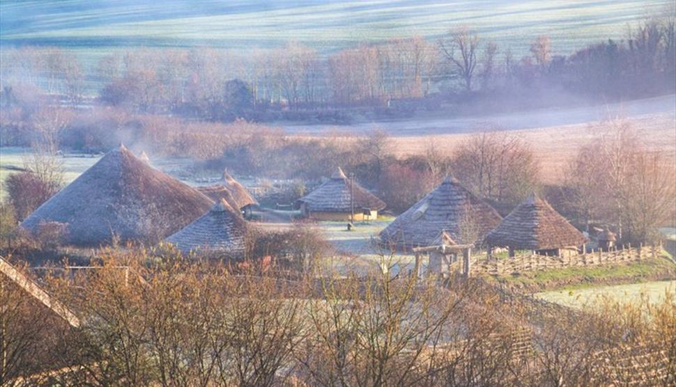Downland Tales with Storyteller Dawn Nelson at Butser Ancient Farm