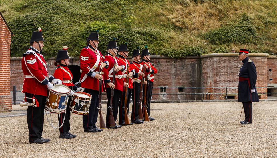 Victorian Manoeuvers Weekend at Fort Brockhurst