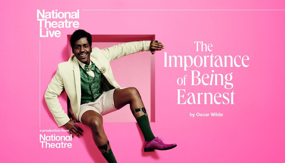 Poster for The Importance of Being Earnest from National Theatre Live