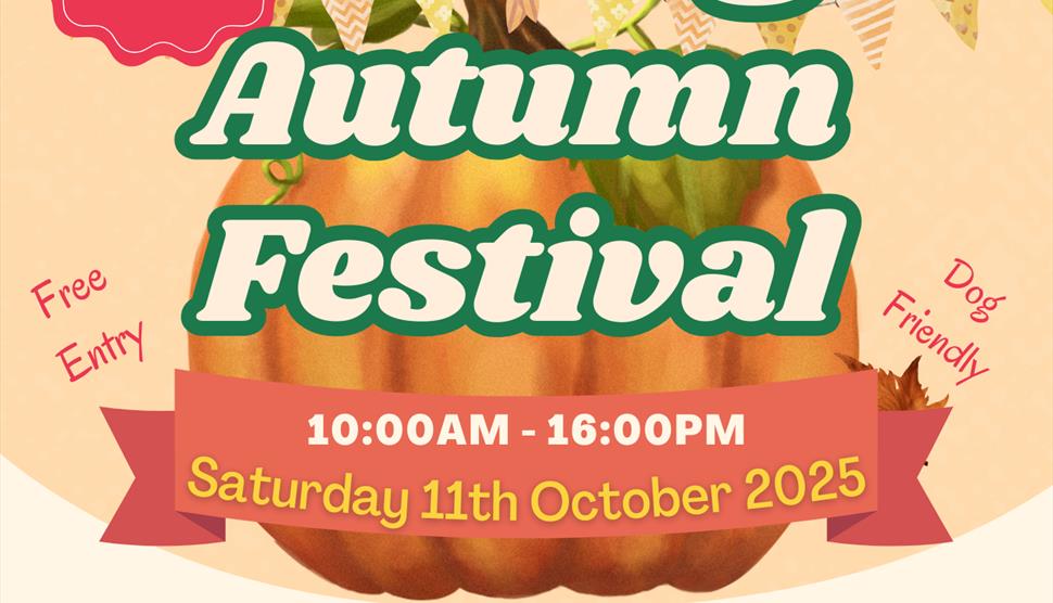 A poster depicting the Eastleigh Autumn Festival