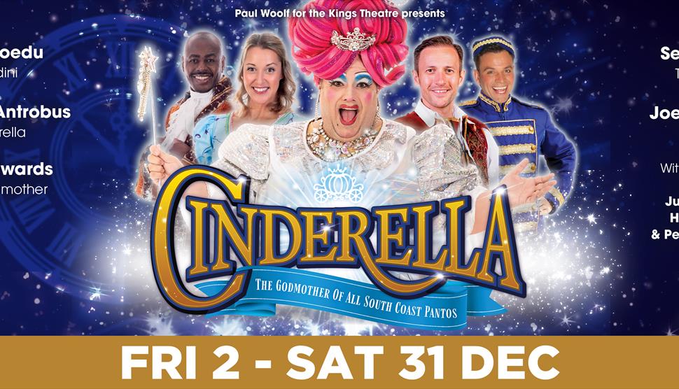 Cinderella: The Magical Pompey Panto 2022 at the Kings Theatre
