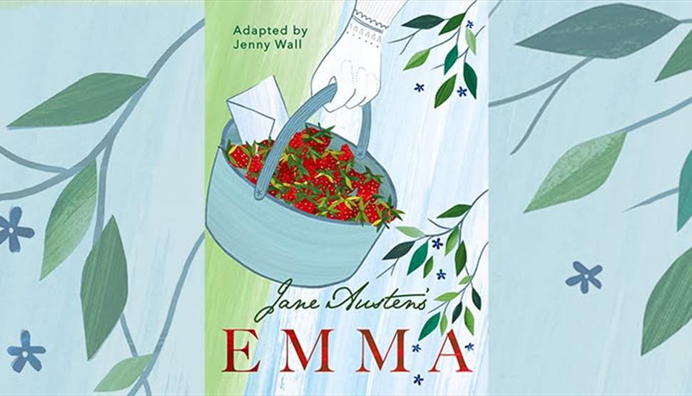 An illustrated image of the novel Emma by Jane Austen