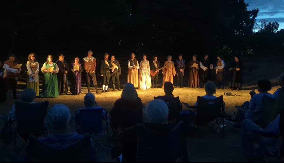 Open Air Shakespeare in the grounds of Fairthorne Manor