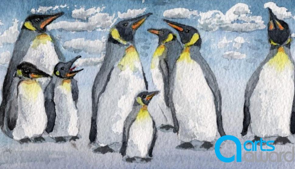 Antarctic Art: Arts Award Discover at Gilbert White's House & Gardens