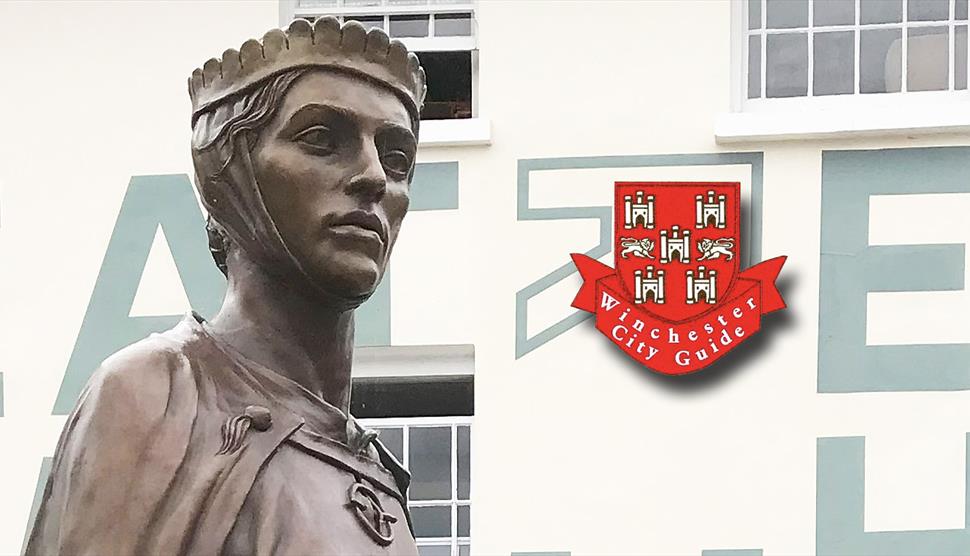 Statue of Licoricia in Jewry Street, Winchester
