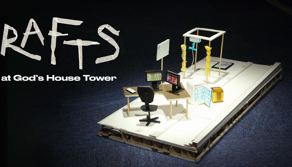 RAFTS by Alistair Debling at God's House Tower