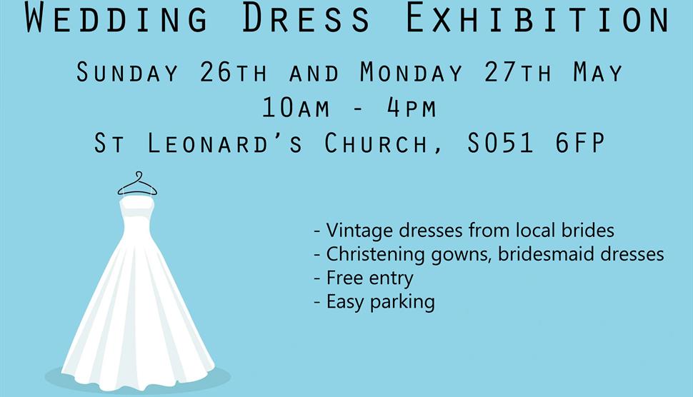 Vintage Wedding Dress Exhibition in Sherfield English