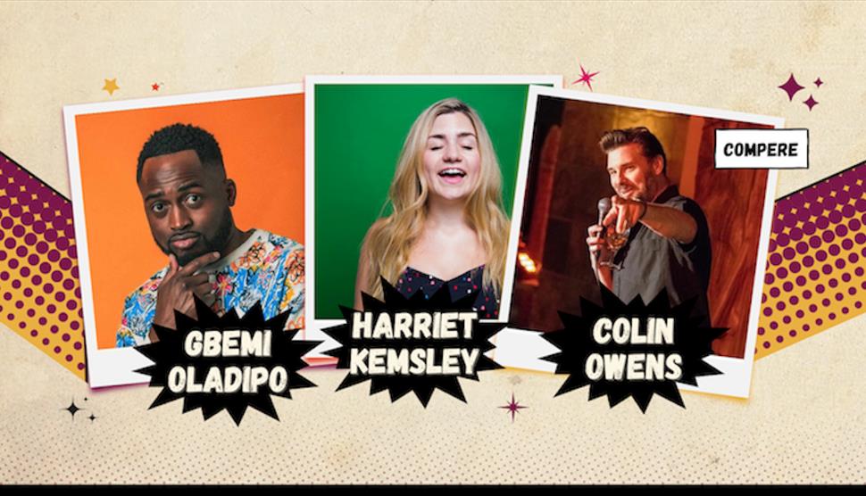 Stand Up in the Basement Comedy - Gbemi Oladpio | Harriet Kemsley at Heartbreakers