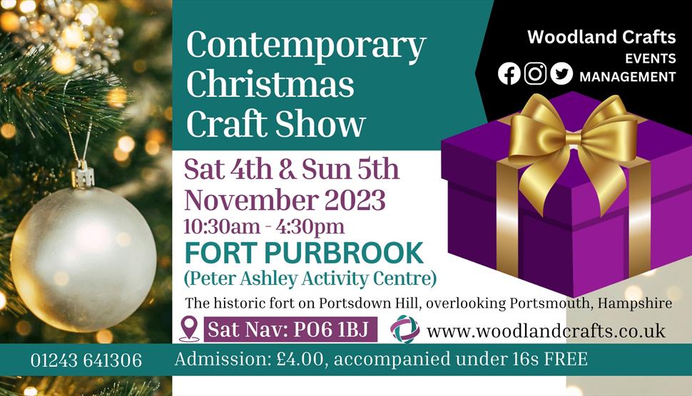 Contemporary Christmas Craft Show at Fort Purbrook