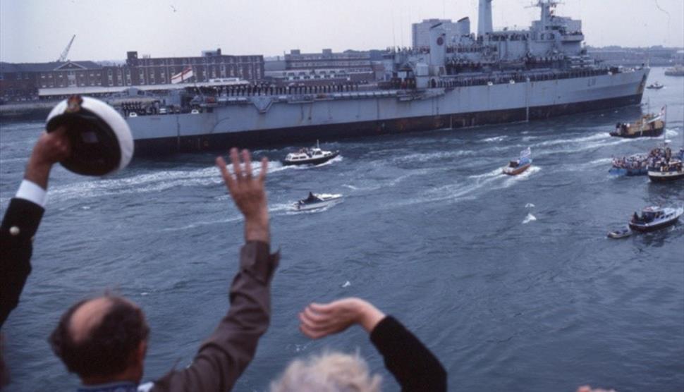 Falklands 40 - What Portsmouth Saw at Royal Armouries Fort Nelson