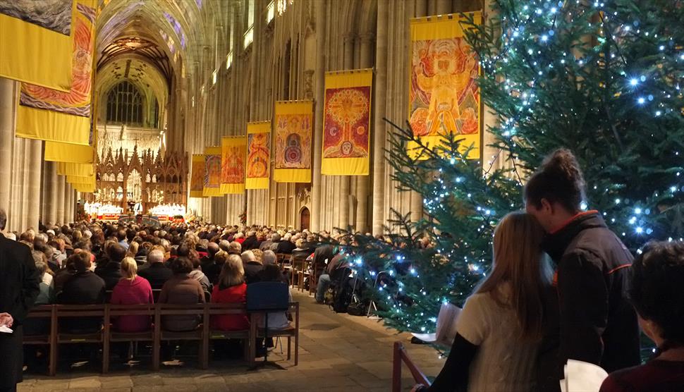 Family Carol Service at Winchester Cathedral Visit Hampshire