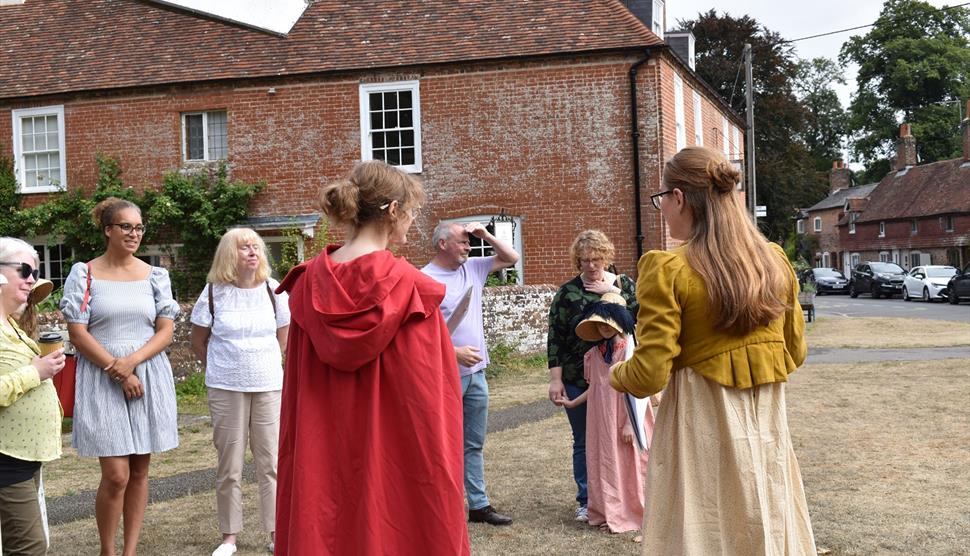 Families Guided Village Walk: Jane Austen's House