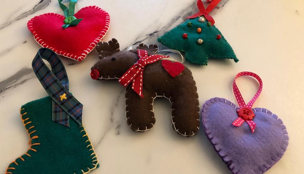 Tree Decorations Workshop at Eling Tide Mill Experience