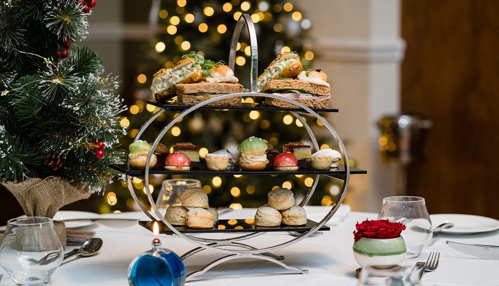 Festive Afternoon Tea at Oakley Hall Hotel - Visit Hampshire