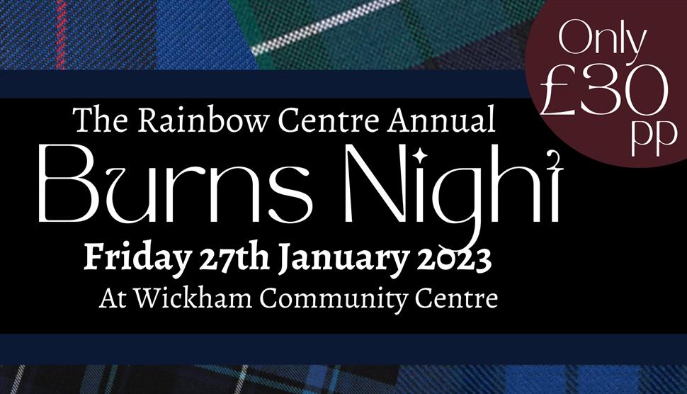 Burns Night at the Wickham Community Centre