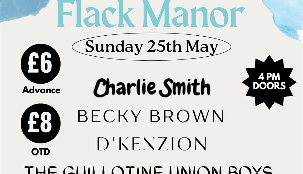 Acoustic Taproom Sessions at Flack Manor