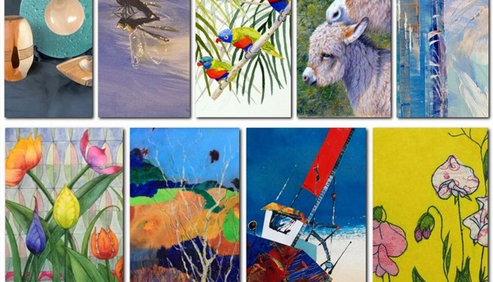 Four Seasons Artists Art Exhibition at Five Arrows Gallery, Exbury Gardens