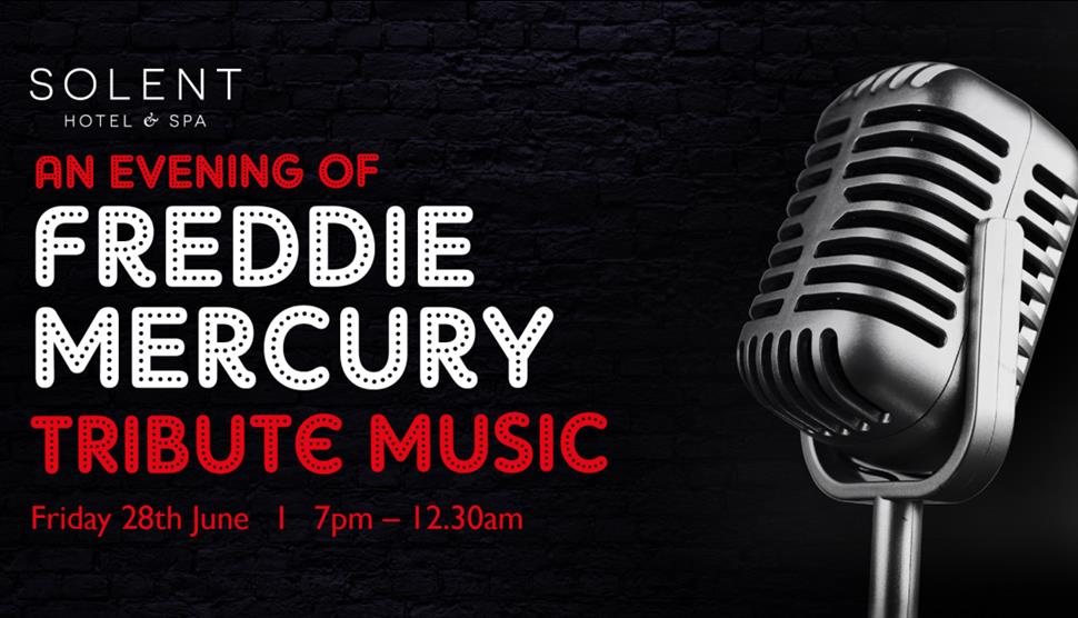 An Evening of Freddie Mercury Tribute Music at Solent Hotel & Spa