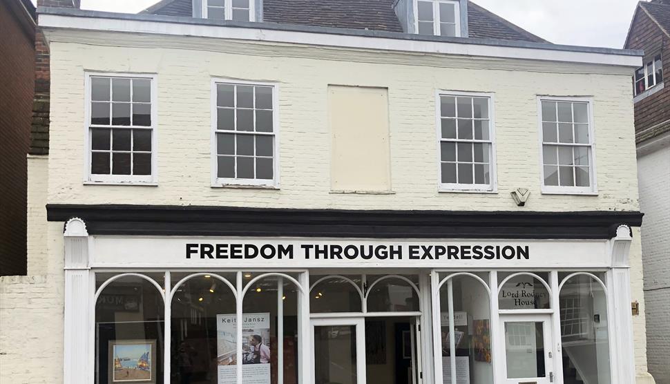 Exterior of Freedom Through Expression