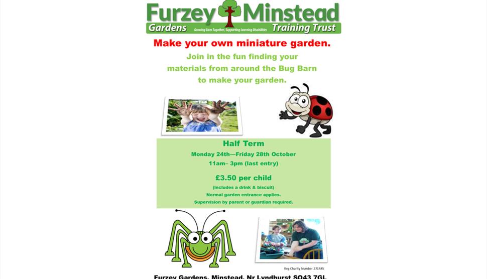 Half Term Fun at Furzey Gardens