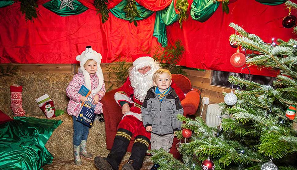 Visit Father Christmas at Furzey Gardens
