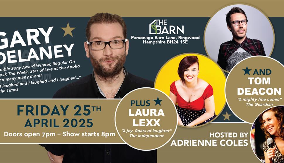 The Coastal Comedy Show with Gary Delaney at The Barn