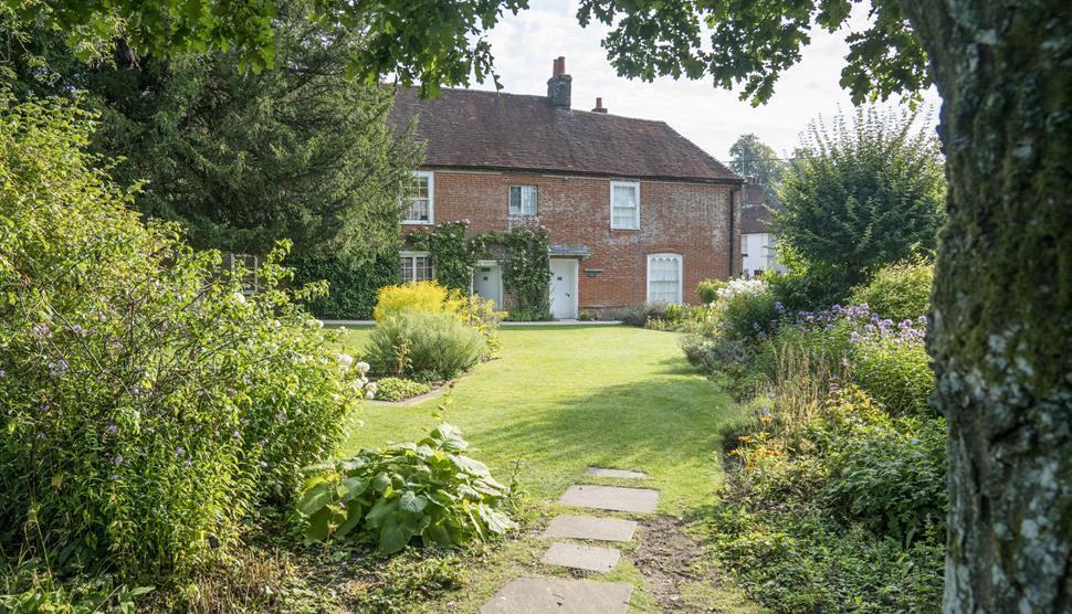 The cottage garden at Jane Austen's House