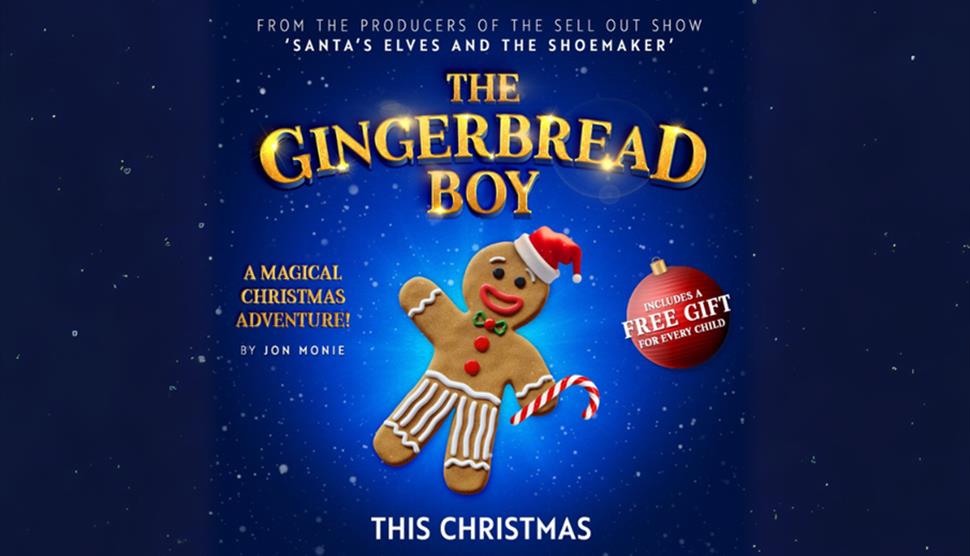 Poster for The Gingerbread Boy at Portsmouth Guildhall