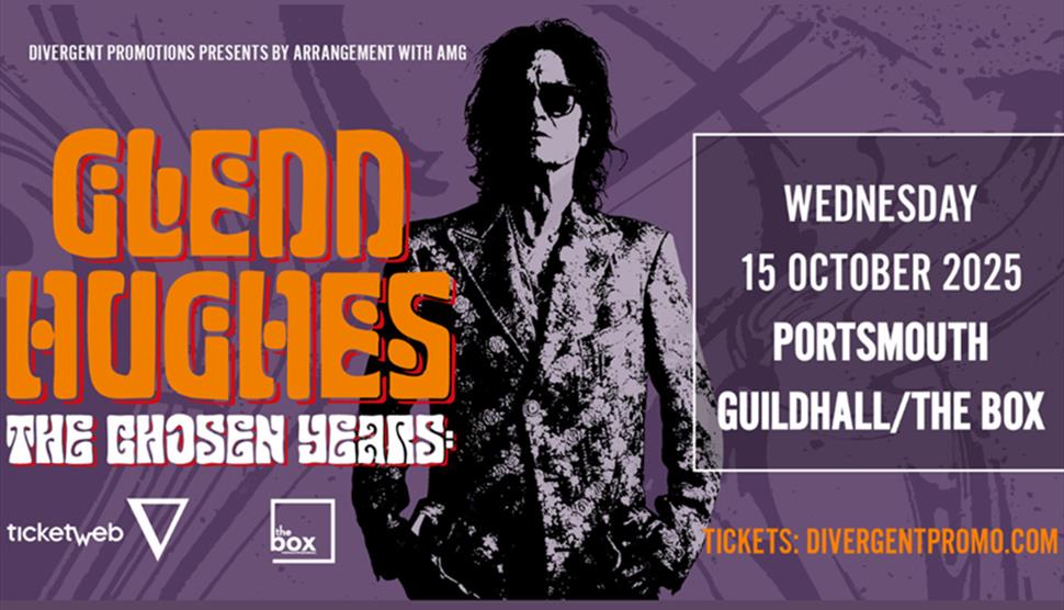 Poster image for Glenn Hughes at Portsmouth Guildhall