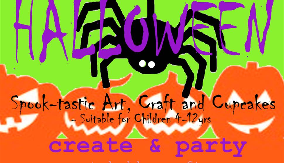 Half Term Halloween Spook-tastic Art, Craft and Cupcakes