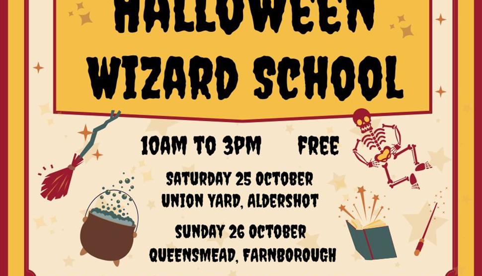 Halloween Wizard School in Aldershot