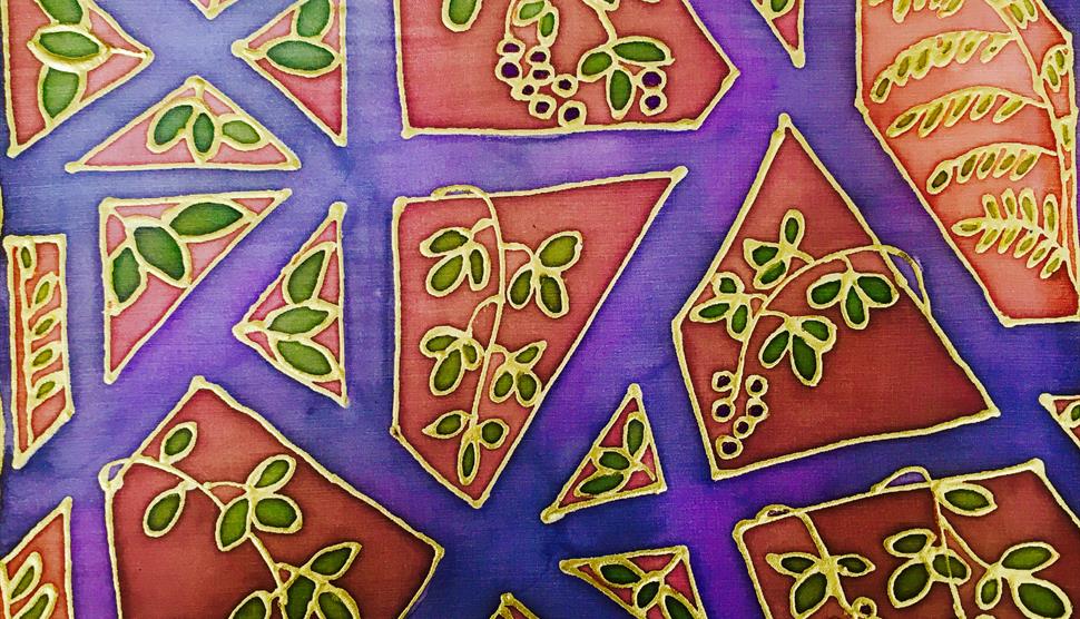 "From Spencer to Abstraction" - silk painting workshop