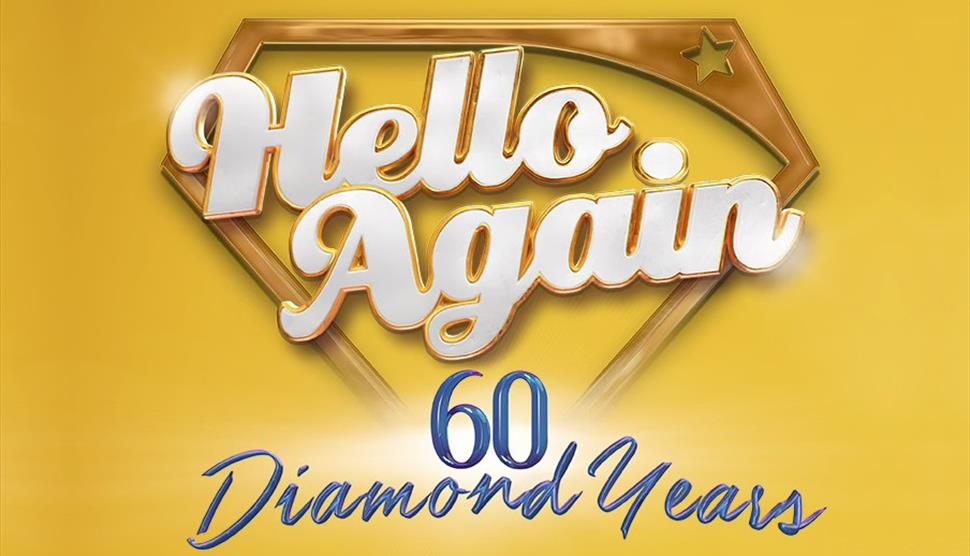 Logo for Hello Again - The Neil Diamond Songbook, 60 Diamond Years