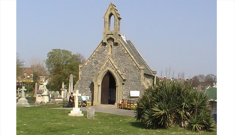 Highland Road Cemetery chapel