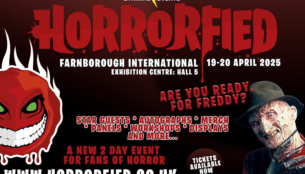 Horrorfied 19-20 April 2025 - A New 2 Day Event for Horror Fans