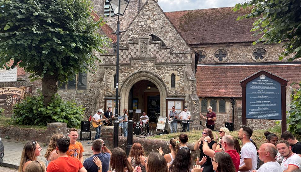 St Faiths Church Havant Eco Arts Festival Impression