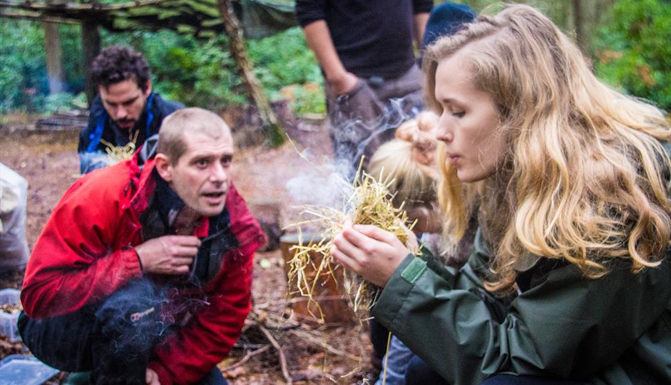 Bushcraft Survivor at New Forest Activities