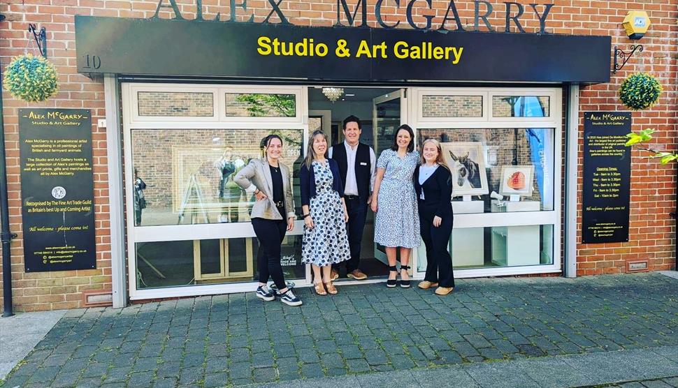 Five Artists - One Family! at The Alex McGarry Studio & Art Gallery